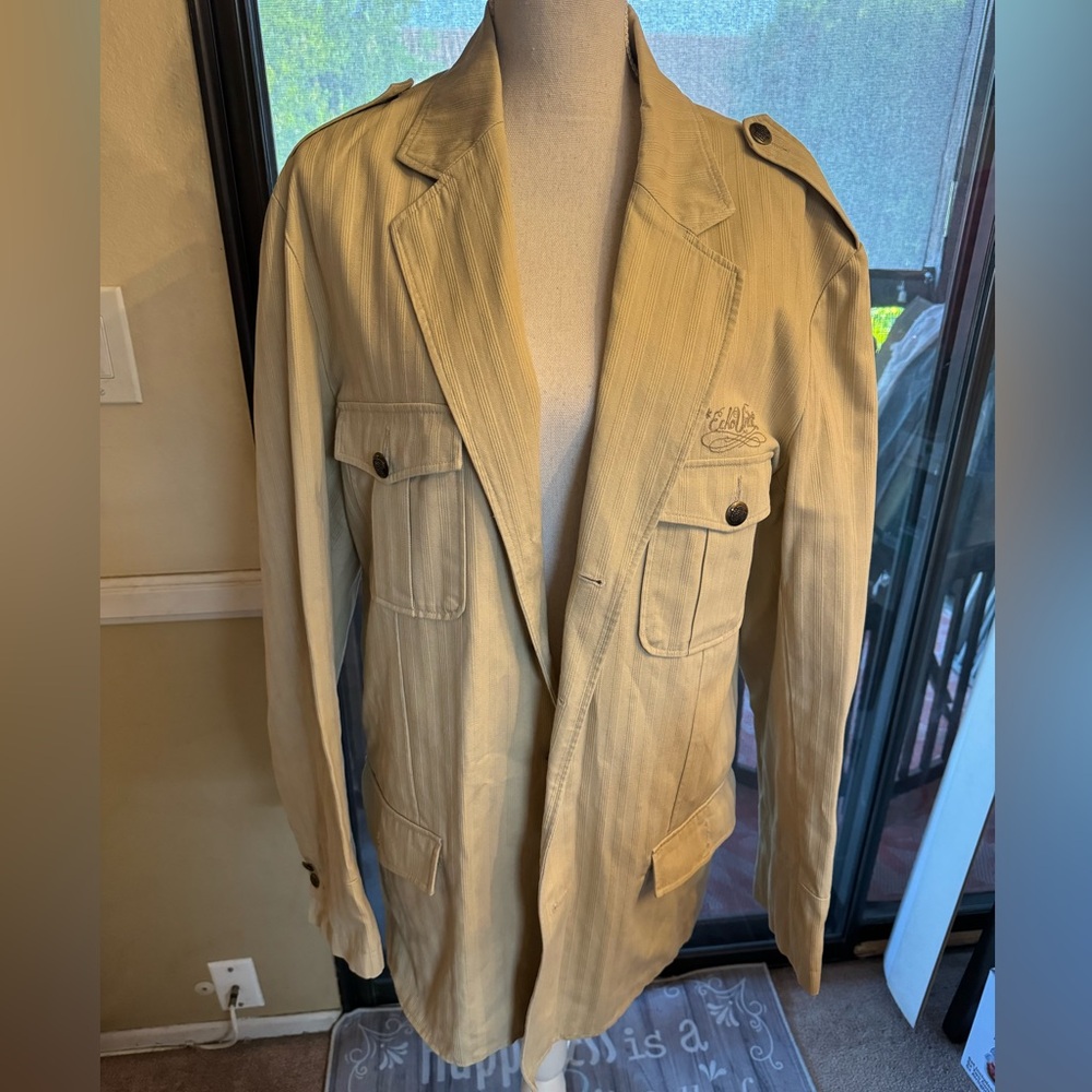 Y2K Ecko Unltd 1972 Tan Coat for Men’s. Size XL